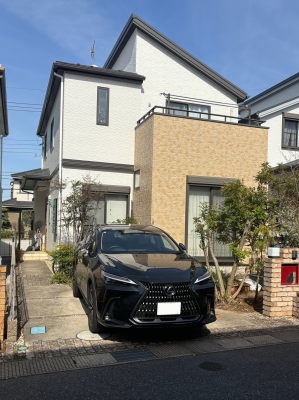 施工前の車庫の様子